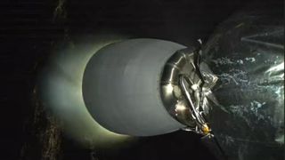 Разгонная ступень Falcon 9 отделяется от нижней ступени над Земля в понедельник (25 ноября)